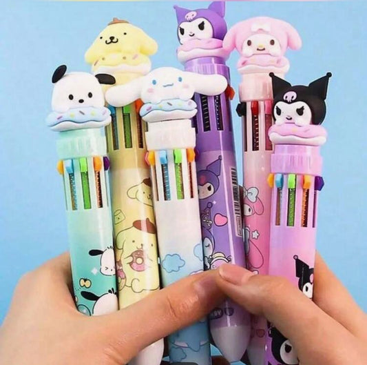 Lápices Multicolor Sanrio