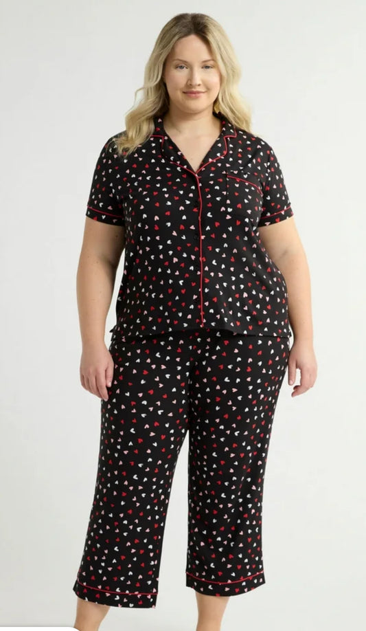 Pijama de corazones