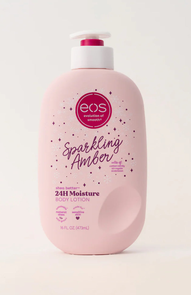 Eos body lotion sparkling Amber