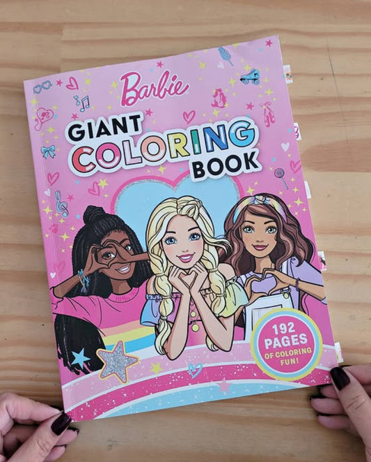Barbie Giant Coloring Book