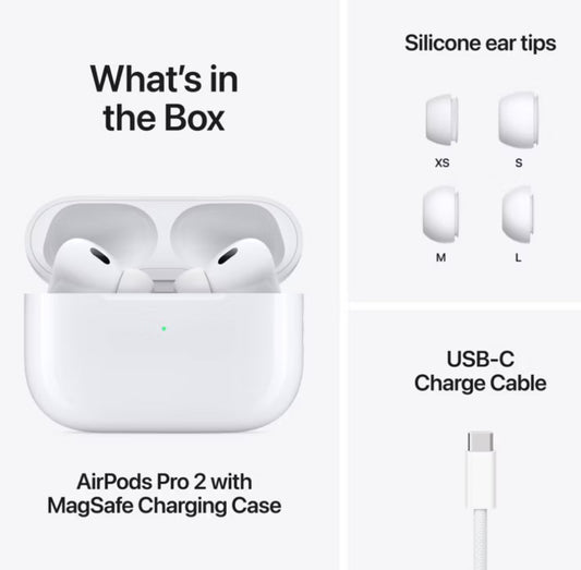Apple AirPods Pro 2 with Active Noise Cancellation