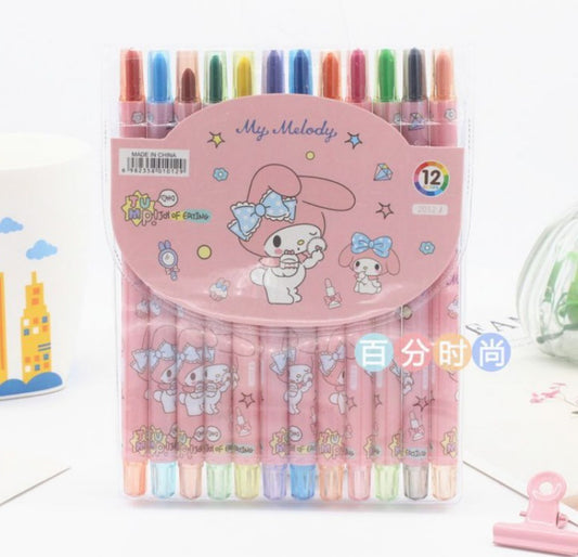 Colores My Melody 12 pcs
