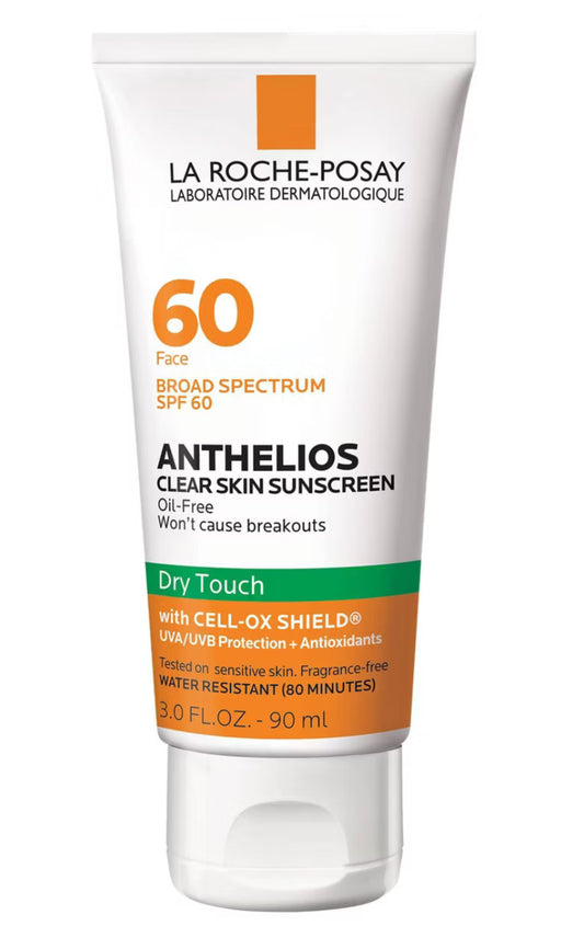 La Roche Posay Anthelios Clear Skin Dry Touch Face Sunscreen for Acne Prone Skin - SPF 60