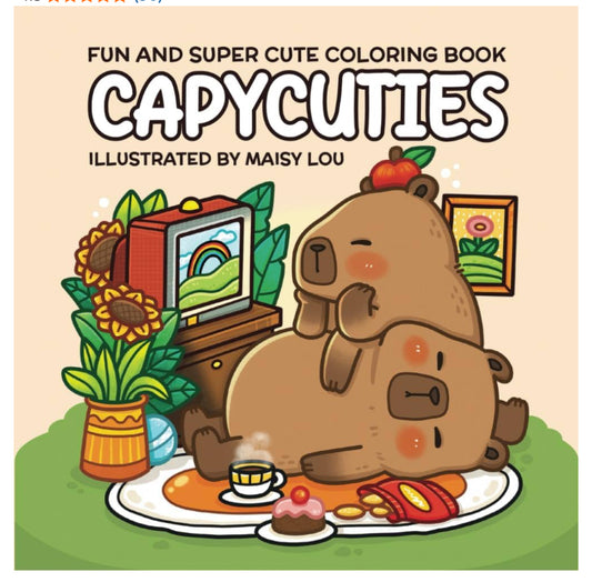 Capycuties Coloring Book