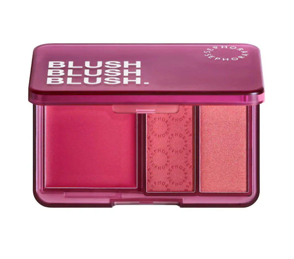 SEPHORA COLLECTION 
Blush Blush Blush. Cream & Powder Palette