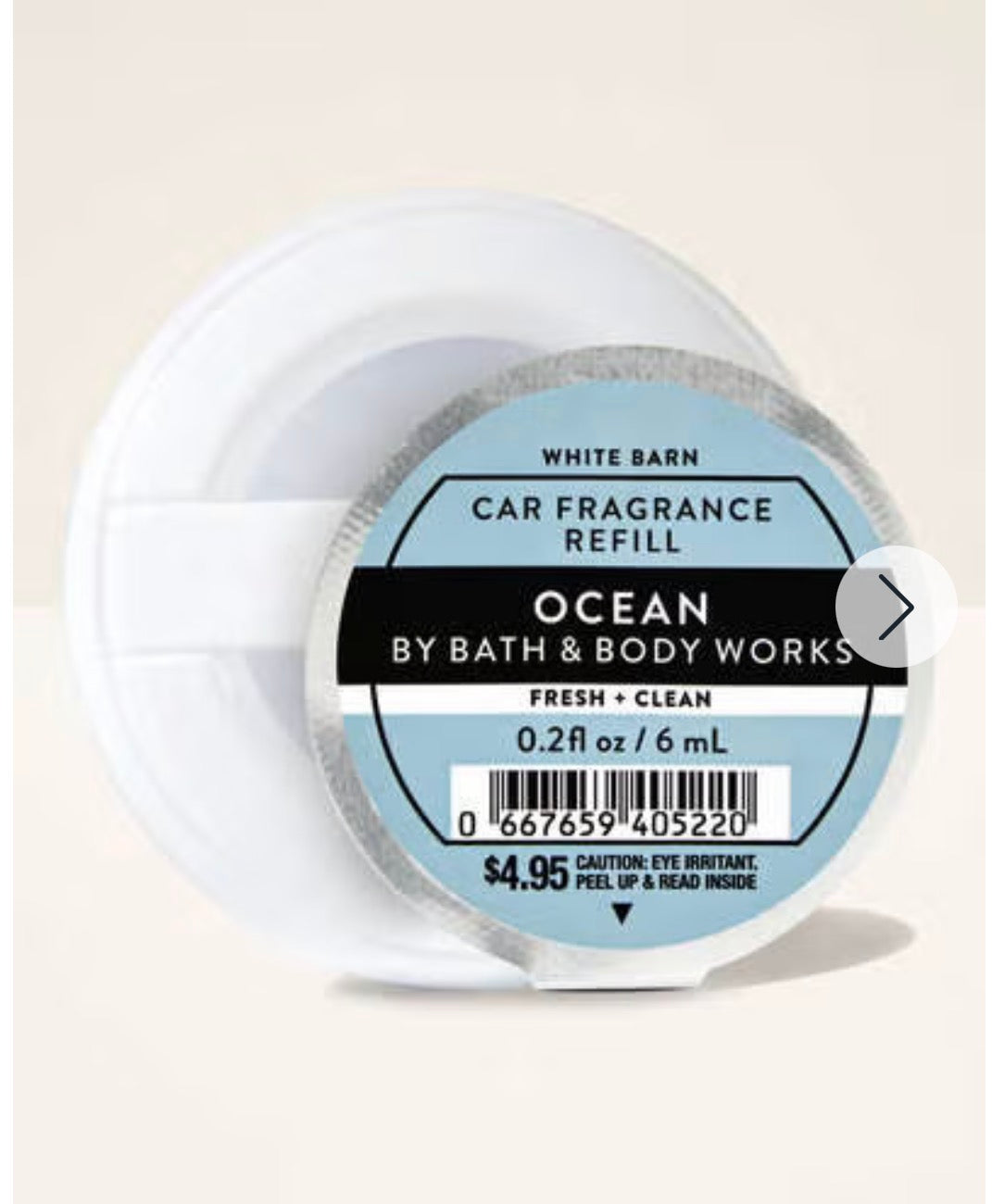 Car Fragrance Refill Ocean