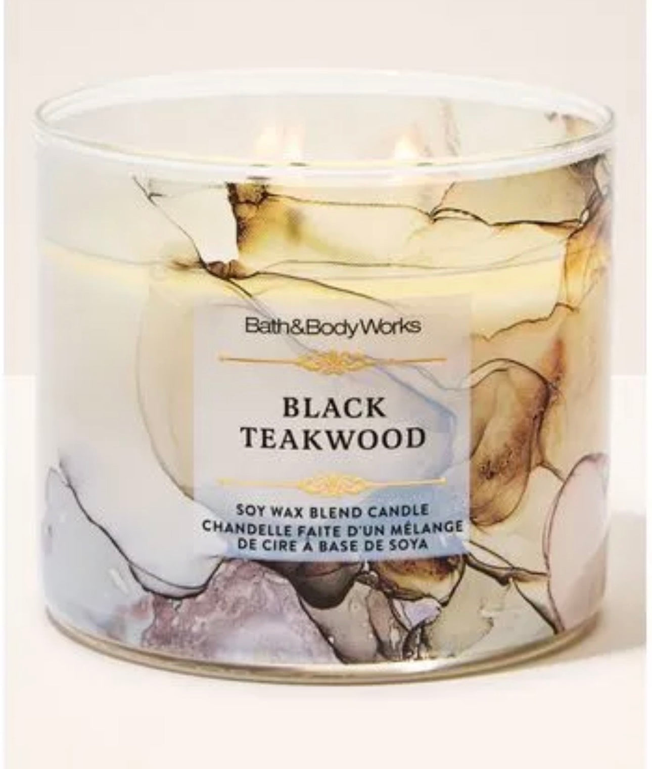 Vela de 3 Mechas Black Teakwood