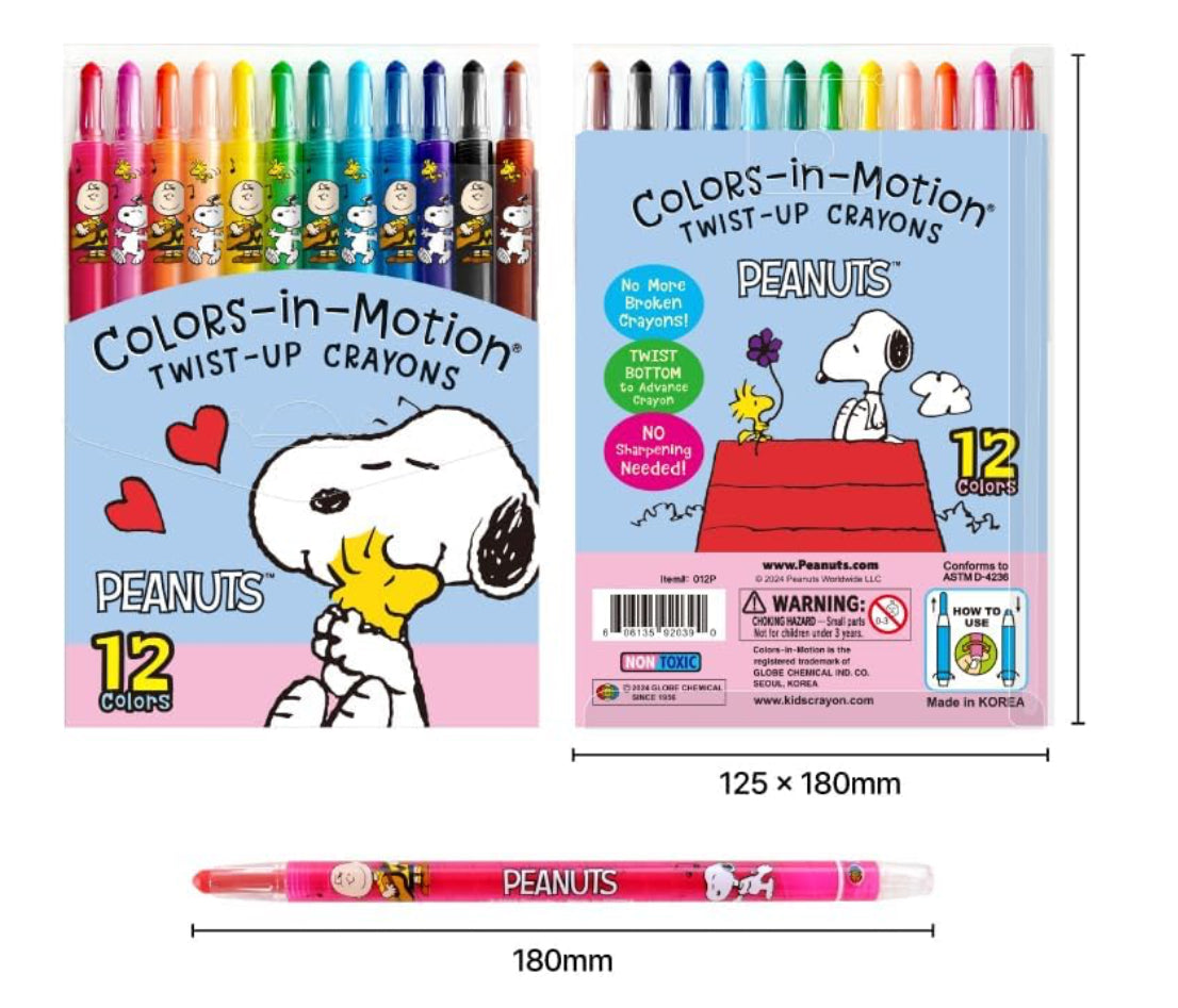 Twist Up Crayons Snoopy