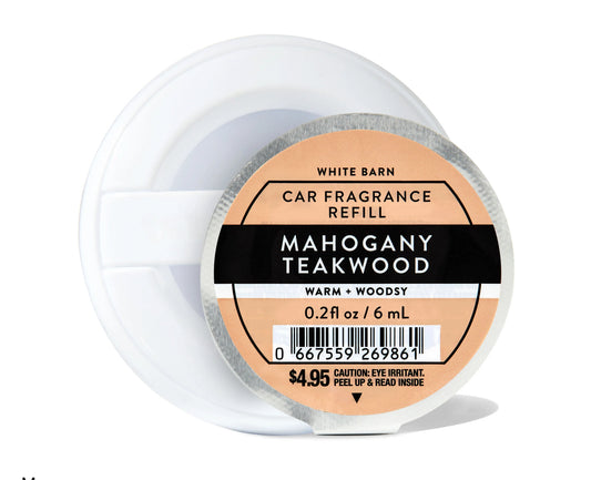 Car fragrance mahogany teakwood