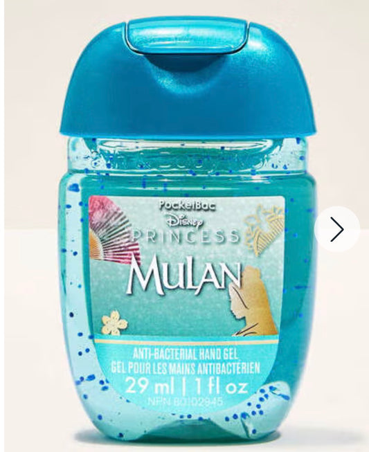 Gel Antibacterial Princesa Mulan