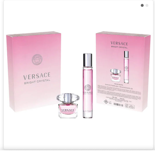 Versace 
Mini Bright Crystal Eau De Toilette Set