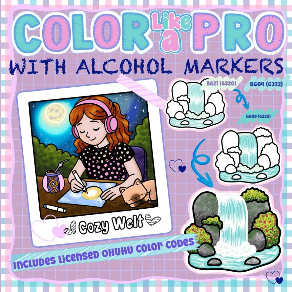 Color like a pro With alcohol makers
