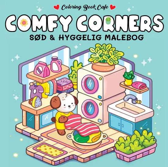 Comfy Corners coloring book