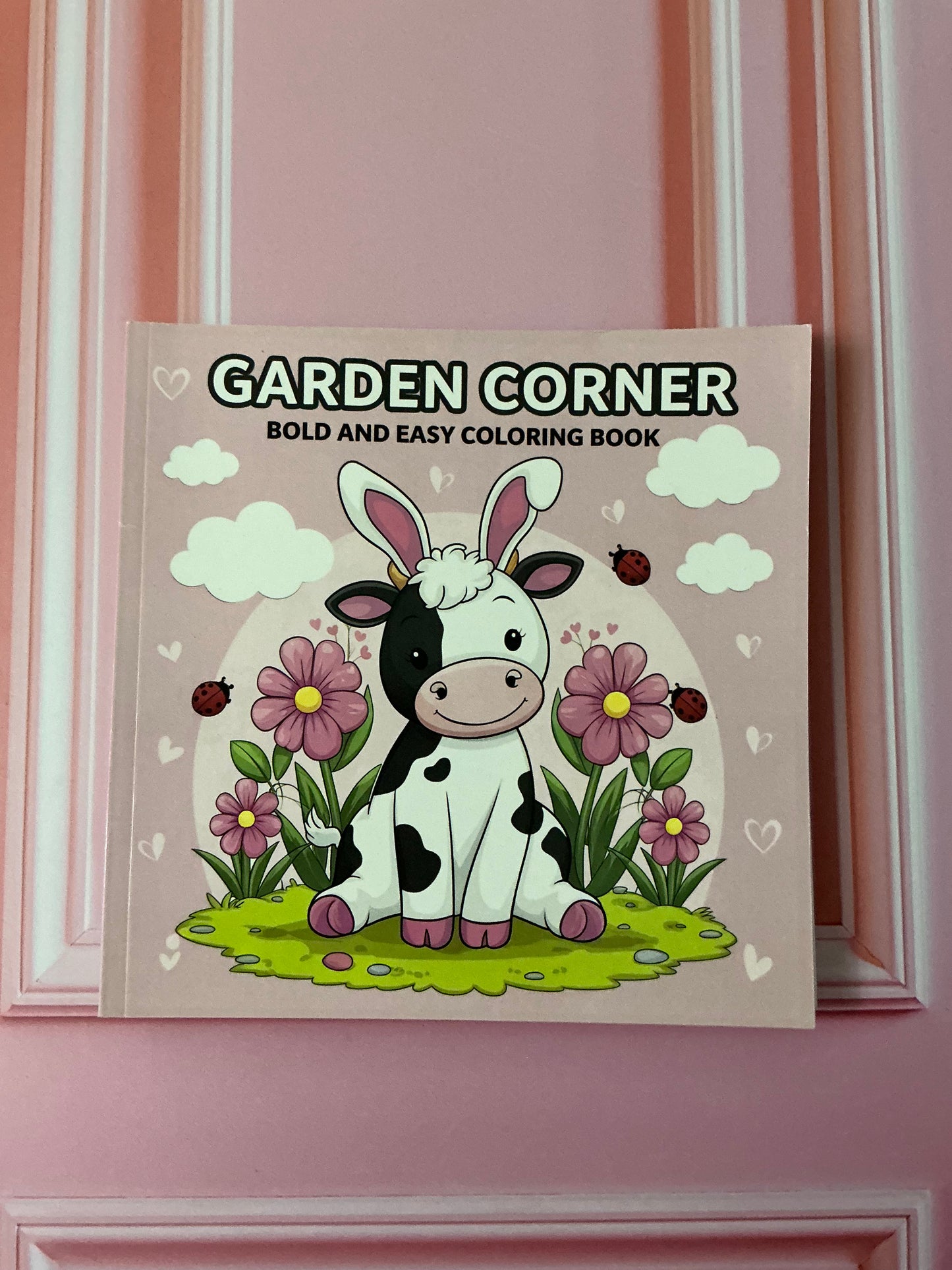 Garden Corner, bold and easy coloring book