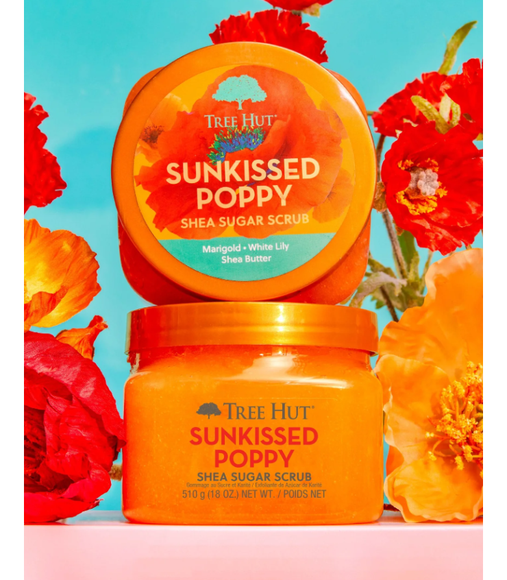 Exfoliante Tree Hut Sunkissed Poppy