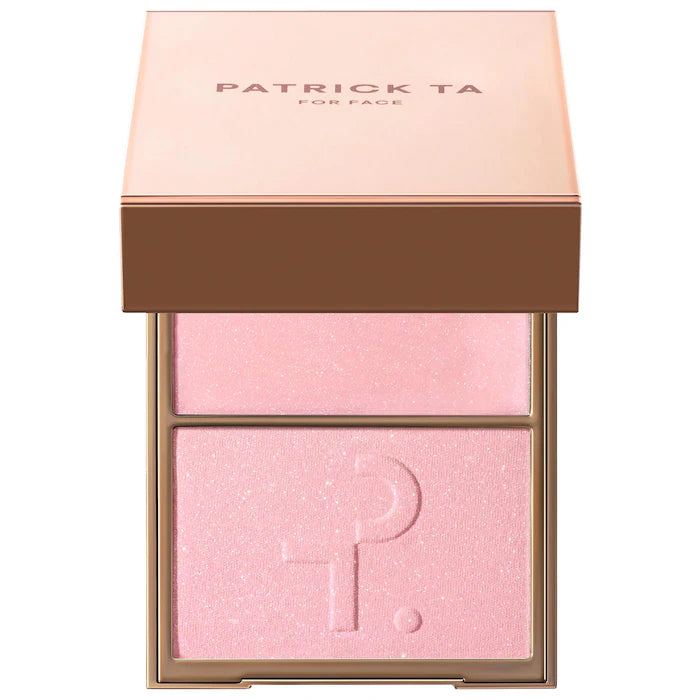 ✨PATRICK TA✨
Major Glow Crème & Powder Light Reflecting Translucent Highlighter Duo