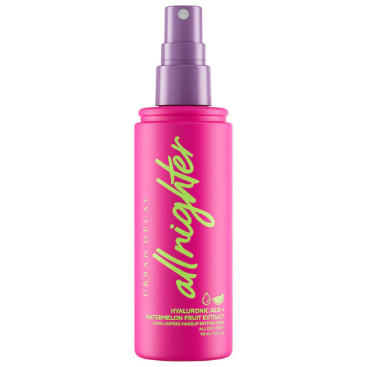 ✨Urban Decay✨
All Nighter Hydrating Hyaluronic Acid Dewy Setting Spray