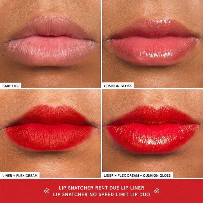 🌟ONE/SIZE by Patrick Starrr🌟
Lip Snatcher Hydrating Liquid Lipstick and Lip Gloss Duo