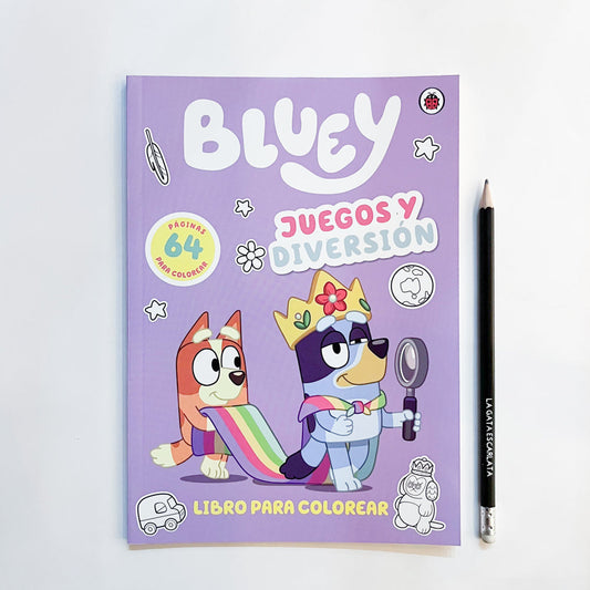 Libro de Colorear Bluey