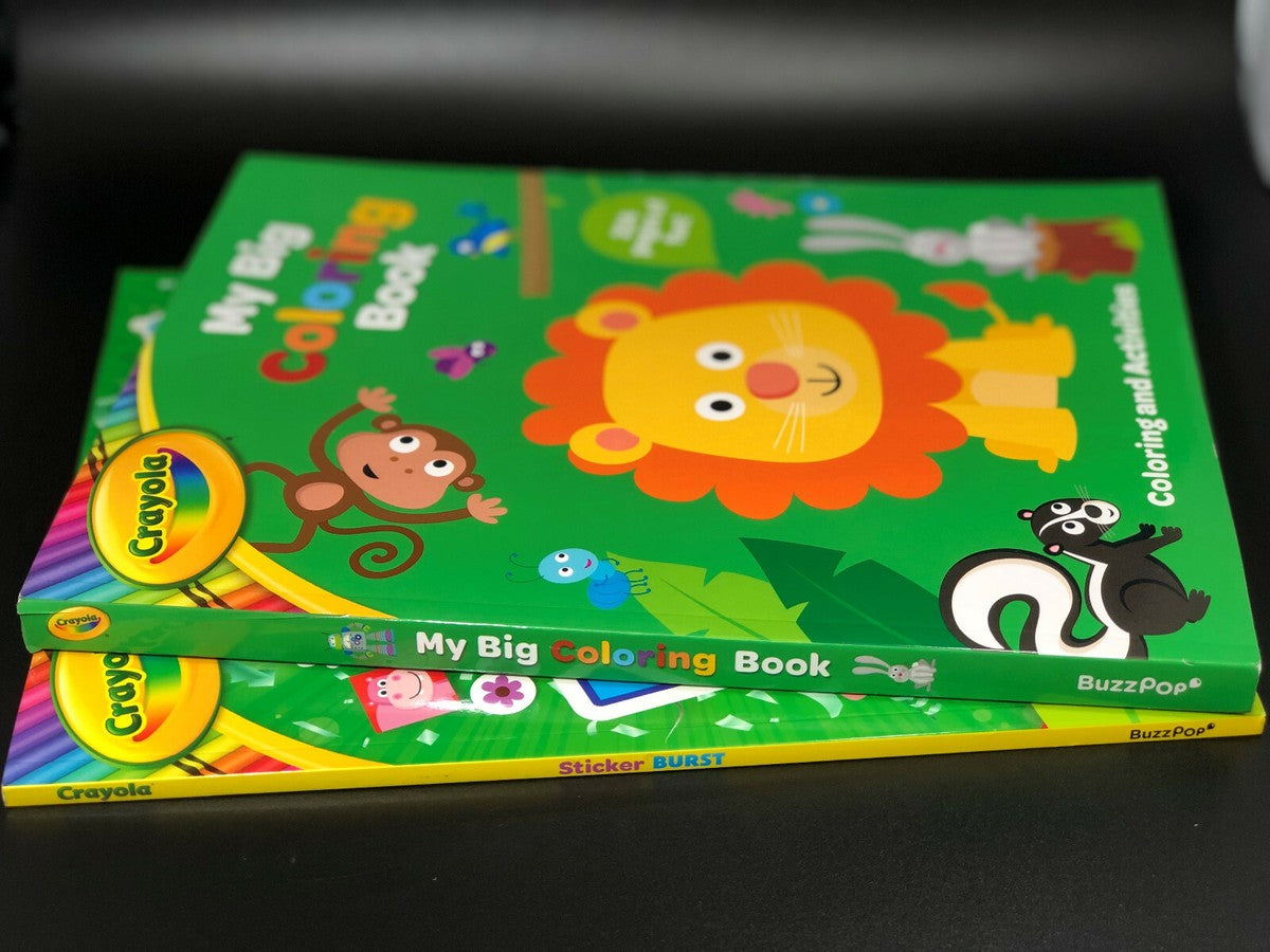 crayola My Big Coloring Book Coloring Book