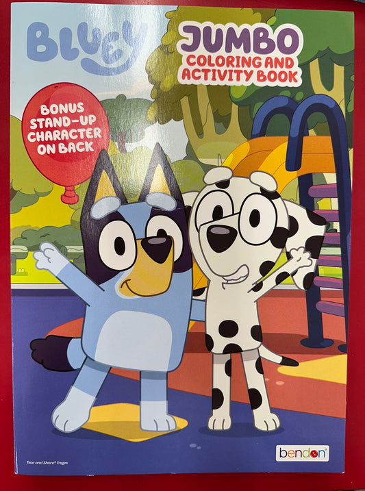 Bluey Coloring Book