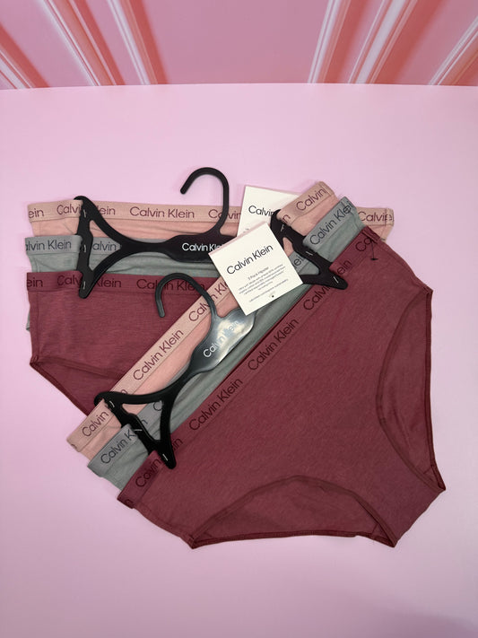 3-Pack Panties Hipster Calvin Klein