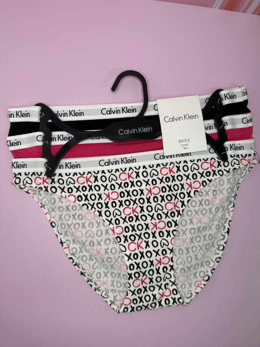 3-Pack Panties Calvin Klein🎀🍒💝