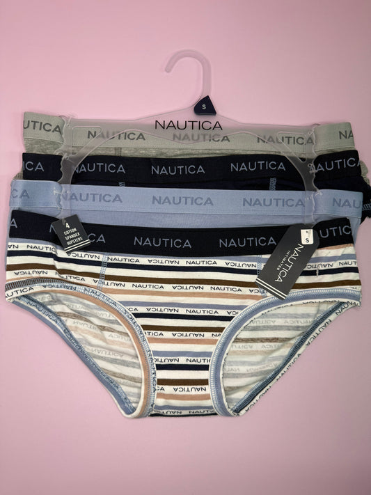 4-Pack Panties Hipsters Nautica⚓️