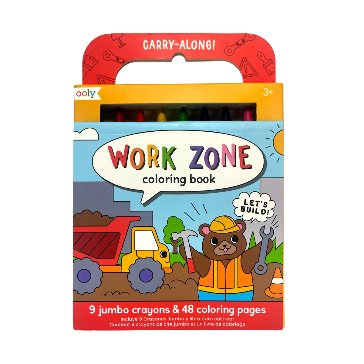 Work Zone🖤🚜👷‍♀️Coloring Book