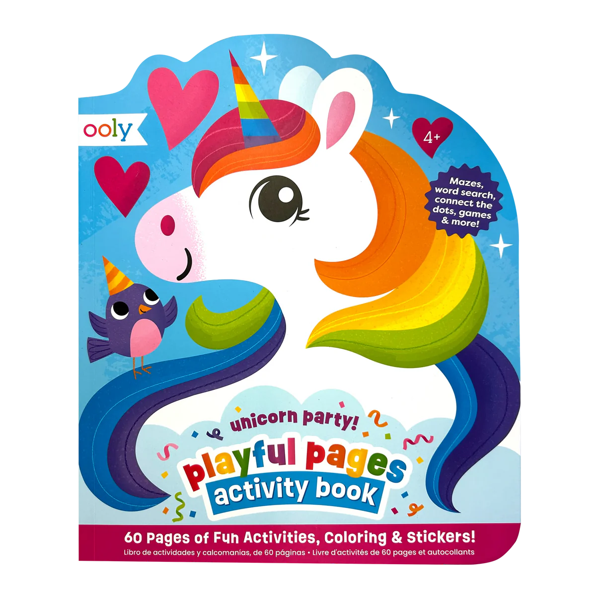 Libro de Colorear & Actividades Unicorn Party🦄💕