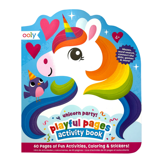 Libro de Colorear & Actividades Unicorn Party🦄💕