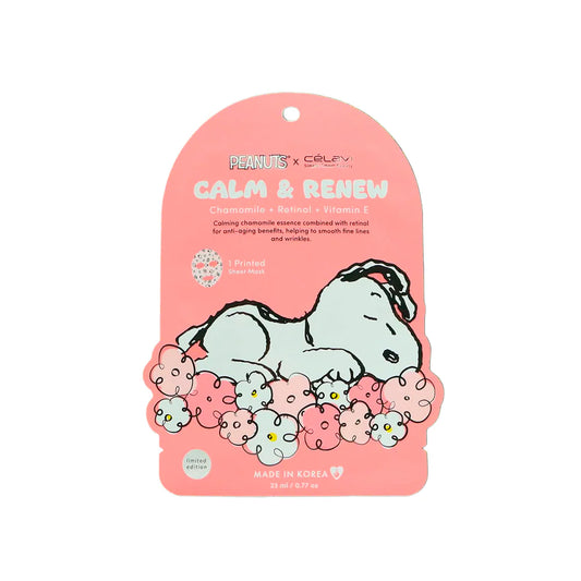 Célavi Calm & Renew Mascarilla Facial Snoopy