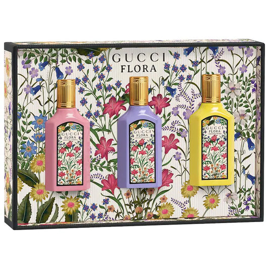 Gucci 🌸Mini Flora Eau de Perfume Trío Set🌸