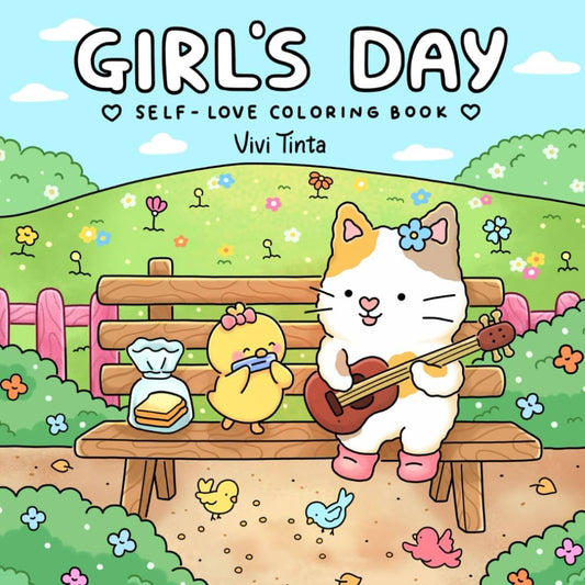 Girls Day Self-Love Coloring Book