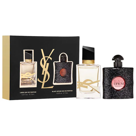 Saint Laurent Mini Black Opium & Libre Eau de Perfum Set