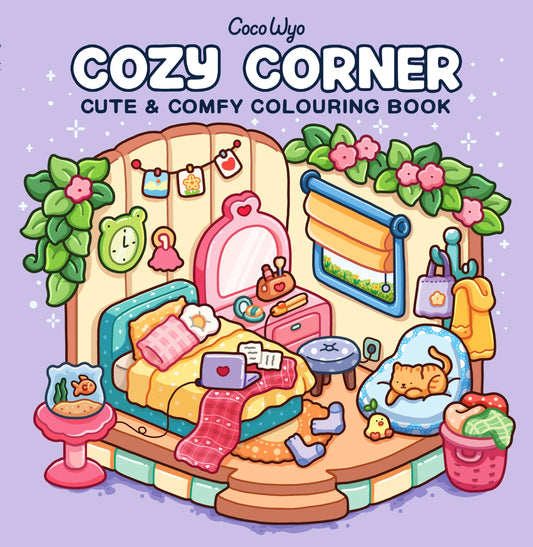 Cozy Corner Cute & Comfy Coloring Book