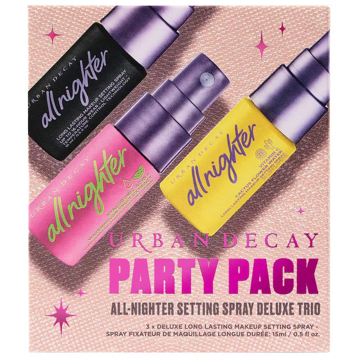 🤩Urban Decay Mini Party Pack All Nighter Setting Spray Trio🤩