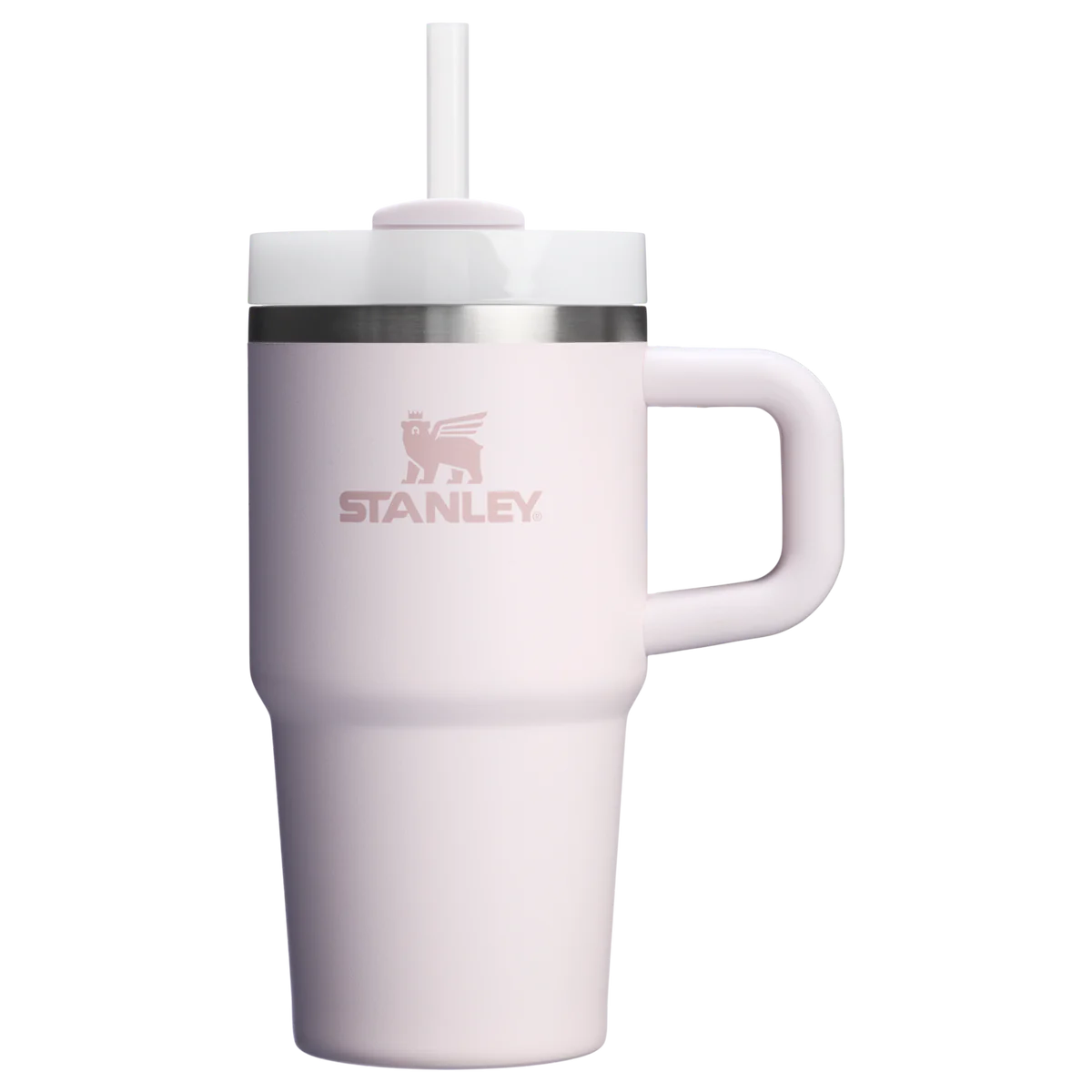 Stanley Tumbler with Handle 20oz Rose