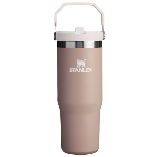 Stanley Flip Straw Tumbler 30oz Almond Rose