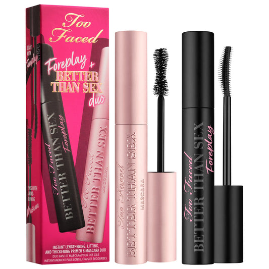 Too Faced Foreplay Primer + Better than Sex Mascara