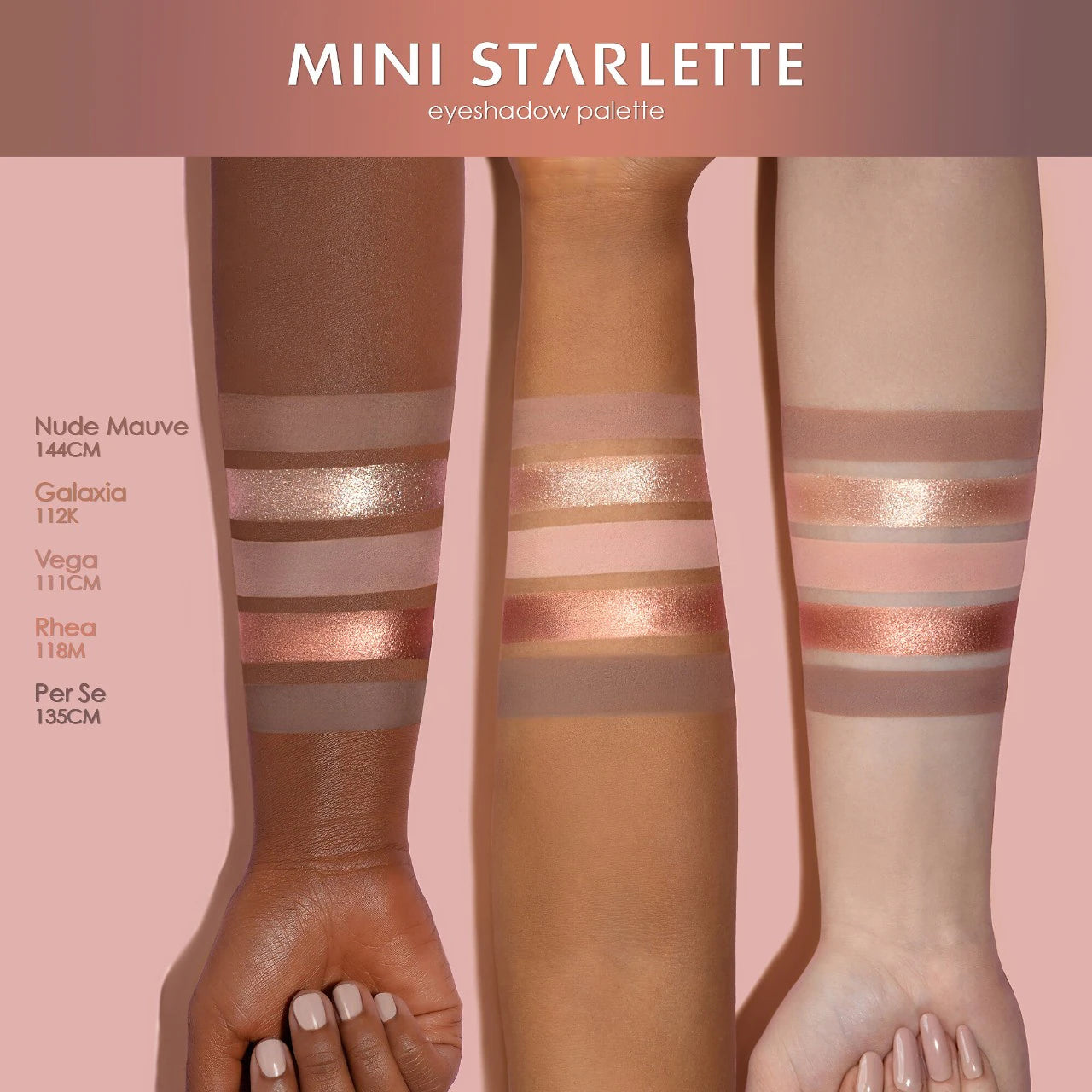 NATASHA DENONA ⭐️⚡️🌸Mini Starlette Palette