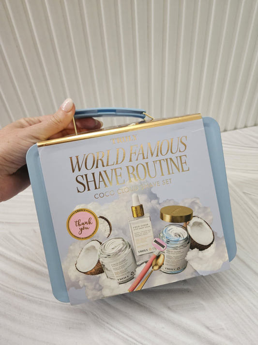 Truly World Famous Shave Routine Coco Cloud Shave Set