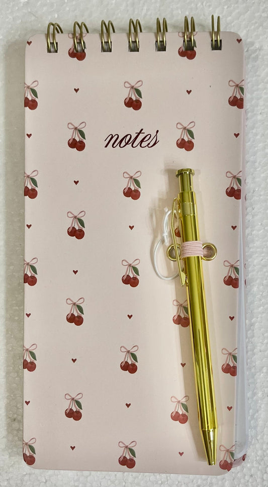 Libreta para Apuntes Cereza