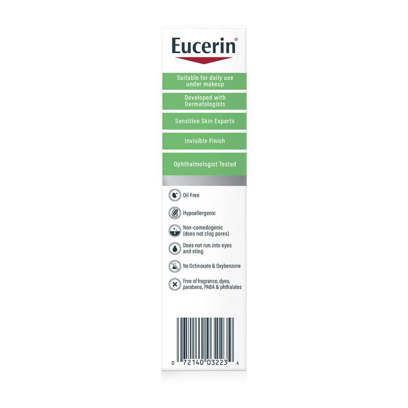 ✨ Eucerin Face Oil Control Sunscreen Lotion - SPF 50✨