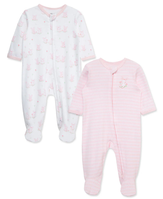 Pijamas Conejitos 🐰🌸 Algodón Orgánico