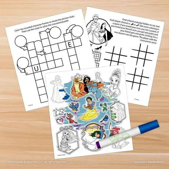 Imagine Ink Princess Kit Libro de Colorear y Actividades