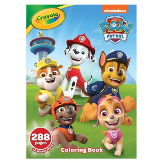 Libro de Colorear Paw Patrol 🐶🚓 Crayola