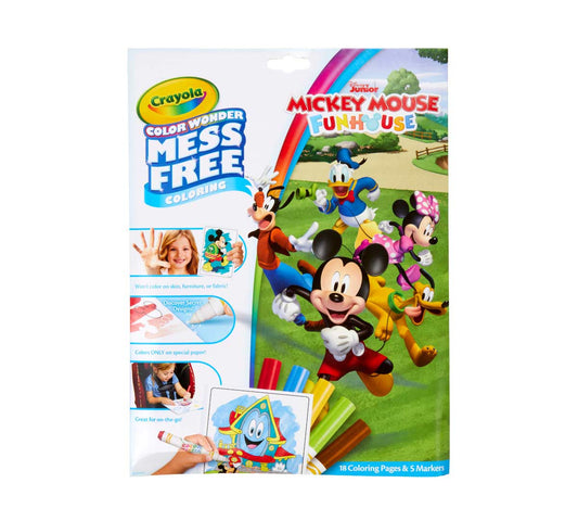 Crayola Mess Free Kit de Colorear Mickey & Friends