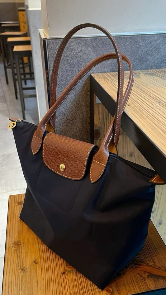 Longchamp Le Pliage Tote Medium 🎀🖤 Black