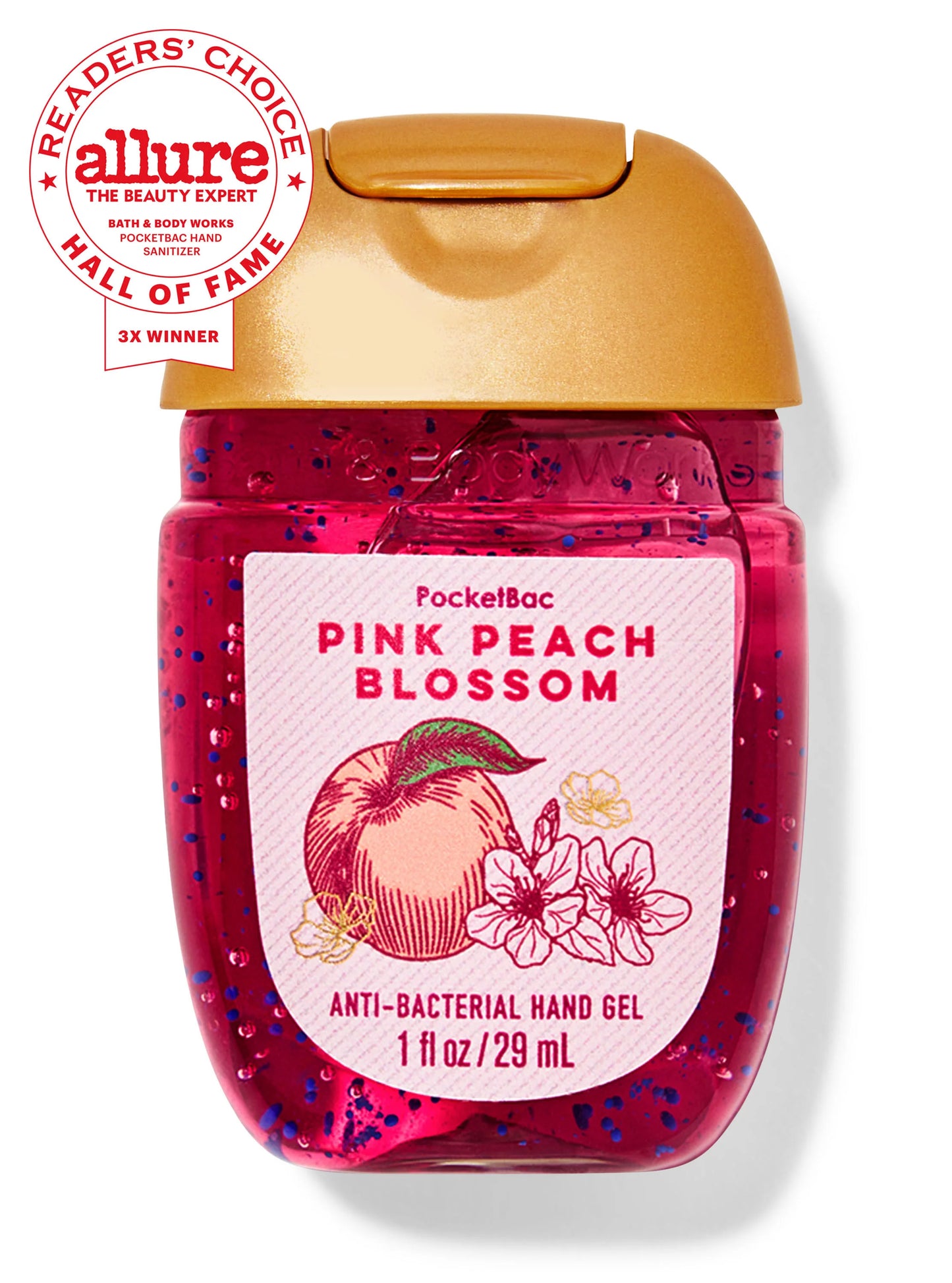 Gel Antibacterial Pink Peach Blossom
